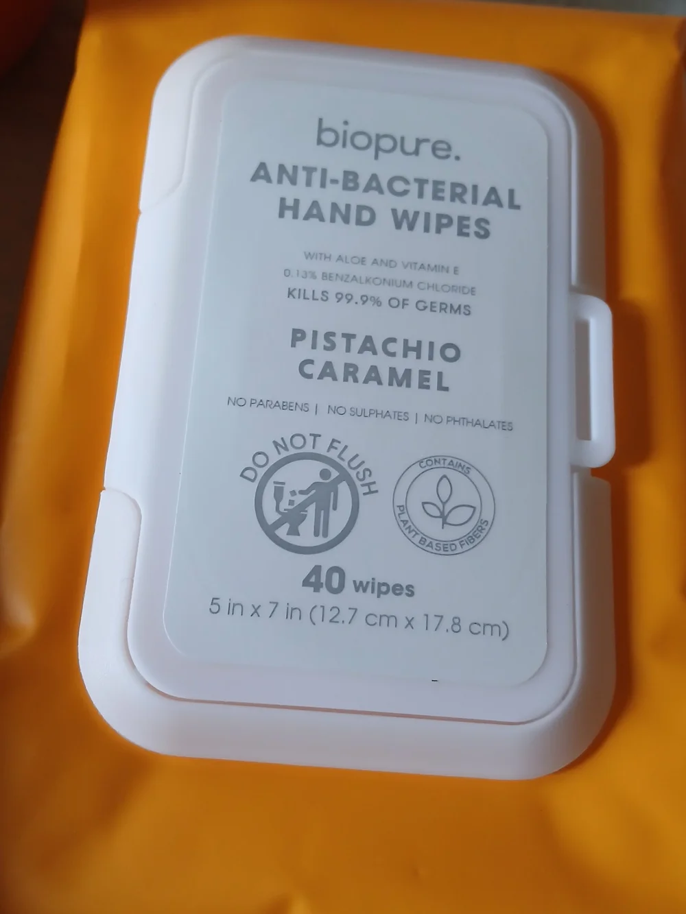 Brazilian Sol Pistachio & Caramel Body Butter, 2 Hand Creams + 40 Biopure Wipes